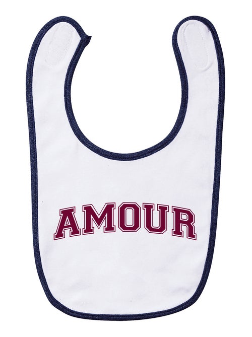 Bavoir AMOUR TYPO USA - Kiabi Bavoir AMOUR TYPO USA - Kiabi