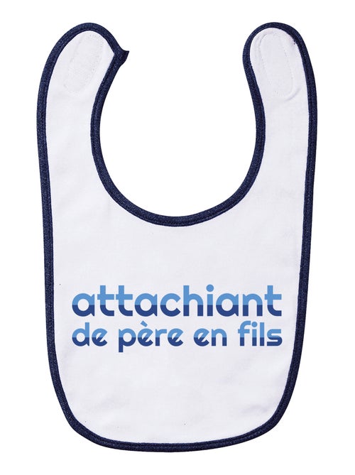 Bavoir ATTACHIANT DE PÈRE EN FILS 2 - Kiabi Bavoir ATTACHIANT DE PÈRE EN FILS 2 - Kiabi