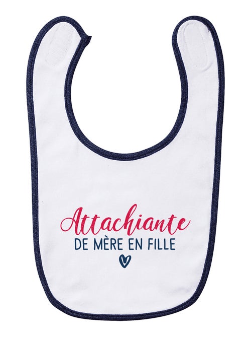 Bavoir ATTACHIANTE DE MÈRE EN FILLE - Kiabi Bavoir ATTACHIANTE DE MÈRE EN FILLE - Kiabi