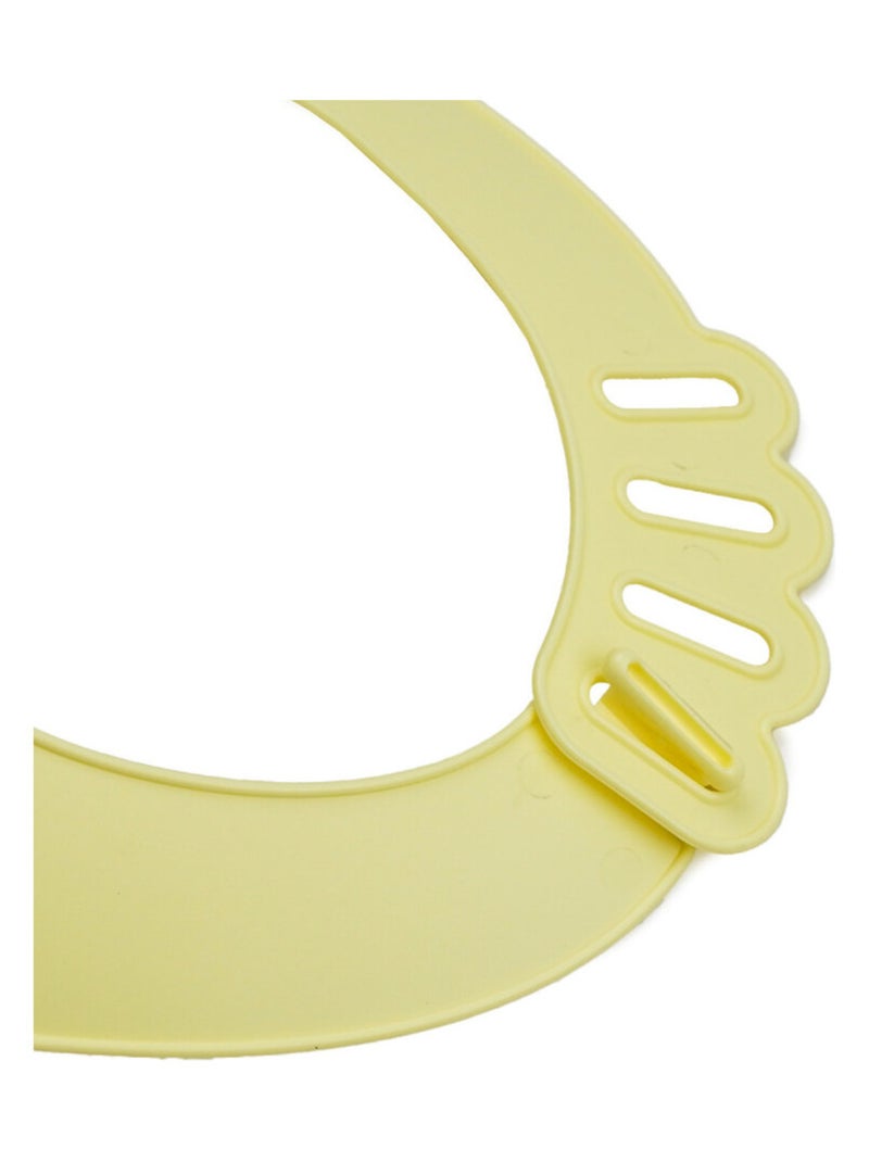 Bavoir bibou avec récupérateur Jaune citron - Kiabi