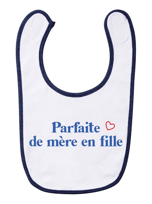 Bavoir PARFAITE DE MÈRE EN FILLE WAF - Kiabi Bavoir PARFAITE DE MÈRE EN FILLE WAF - Kiabi