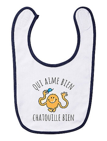Bavoir QUI AIME BIEN CHATOUILLE BIEN