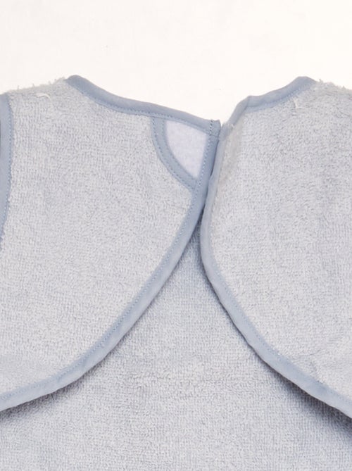 Bavoir tablier bi-matière - Kiabi