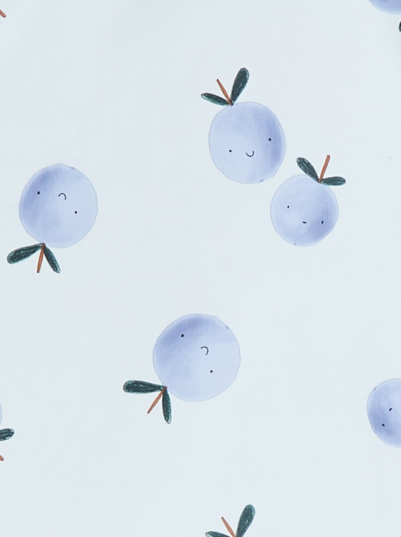 Bavoir tablier mixte pour bébé Bleu - Kiabi
