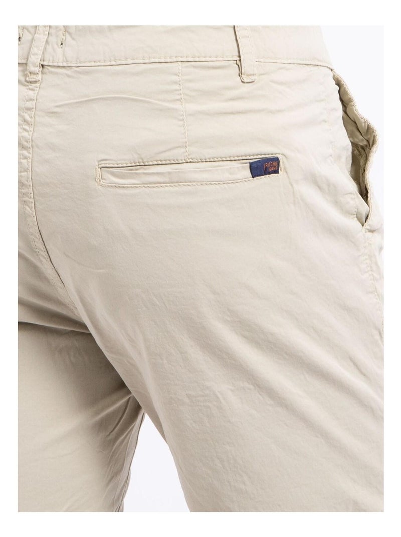 BAZY chino Bermuda shorts Beige - Kiabi