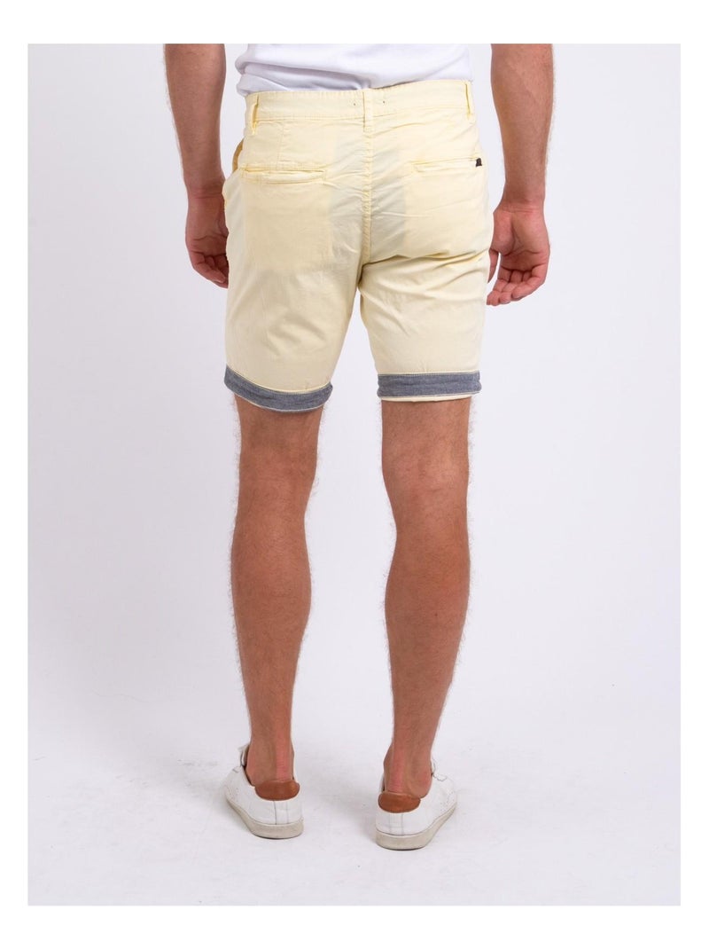 BAZY chino Bermuda shorts Geel - Kiabi