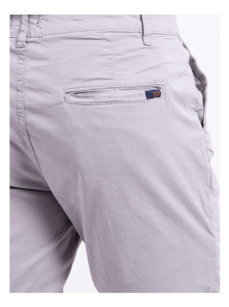 BAZY chino Bermuda shorts Grijs - Kiabi