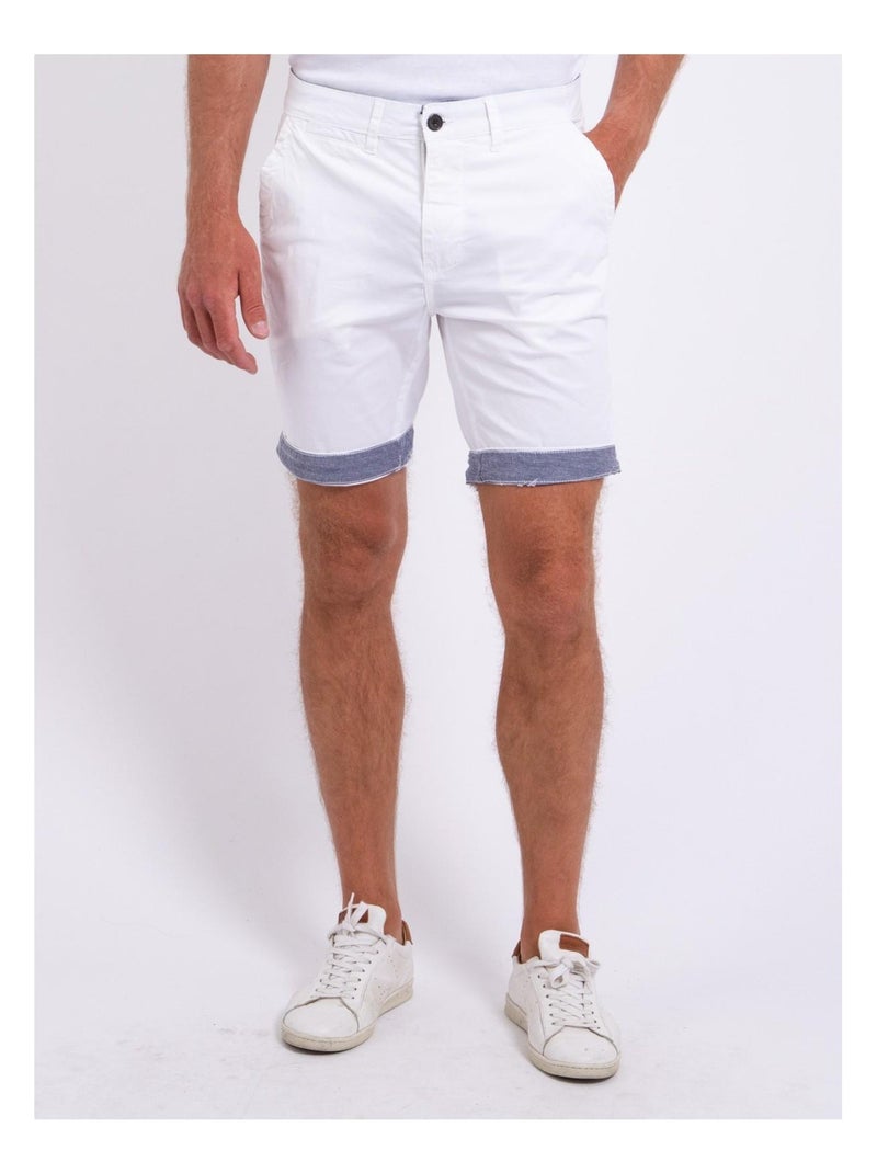 BAZY chino Bermuda shorts Groen - Kiabi