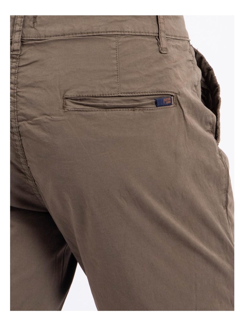 BAZY chino Bermuda shorts Kaki - Kiabi