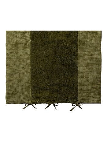 Bb&co - hoes voor aankleedkussen 100% katoen mix and match - melkschuim - 60 x 80 cm