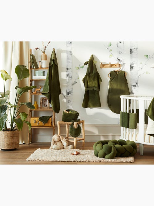 Bb&co - mix en match 100% katoenen babyslaapzak in kimonovorm - varen - 6/18 maanden - Kiabi