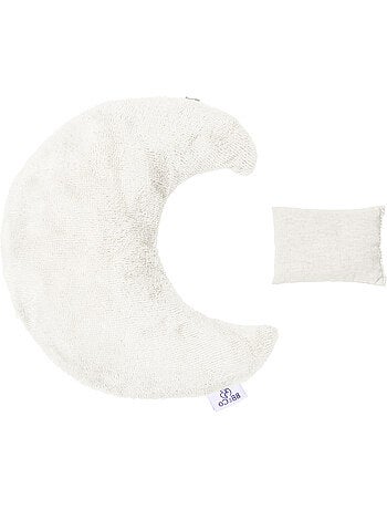 Bb&co | bouillotte lune aux graines de colza en gaze de coton et bambou
