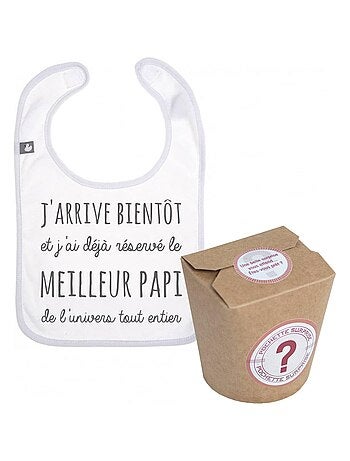 Bb&co | pochette surprise annonce de grossesse - le meilleur papi de l'univers tout entier