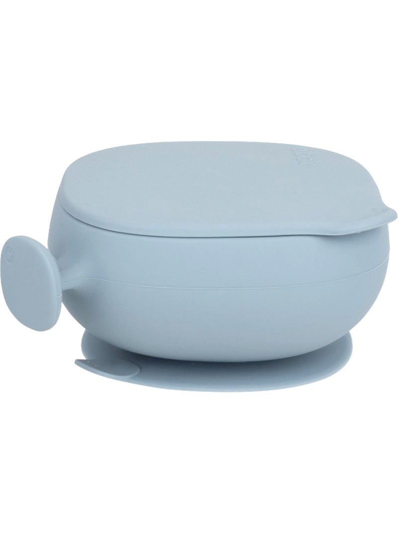 B.box | bol à ventouse en silicone avec couvercle Bleu - Kiabi