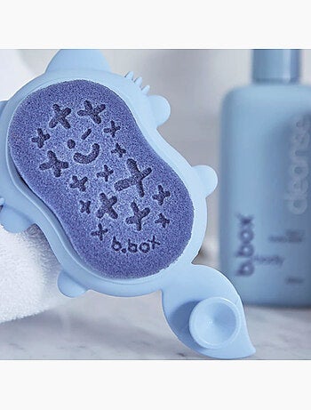 B.box | brosse et éponge de bain pour bébé renard