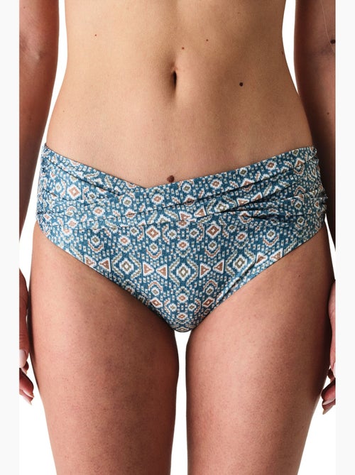 Beatriz burgu bikinibroekje met etnische print en middelhoge taille penti - Kiabi Beatriz burgu bikinibroekje met etnische print en middelhoge taille penti - Kiabi