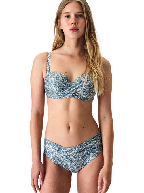 Beatriz burgu bikinibroekje met etnische print en middelhoge taille penti - Kiabi Beatriz burgu bikinibroekje met etnische print en middelhoge taille penti - Kiabi