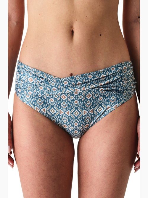 Beatriz burgu bikinibroekje met etnische print en middelhoge taille penti - Kiabi Beatriz burgu bikinibroekje met etnische print en middelhoge taille penti - Kiabi