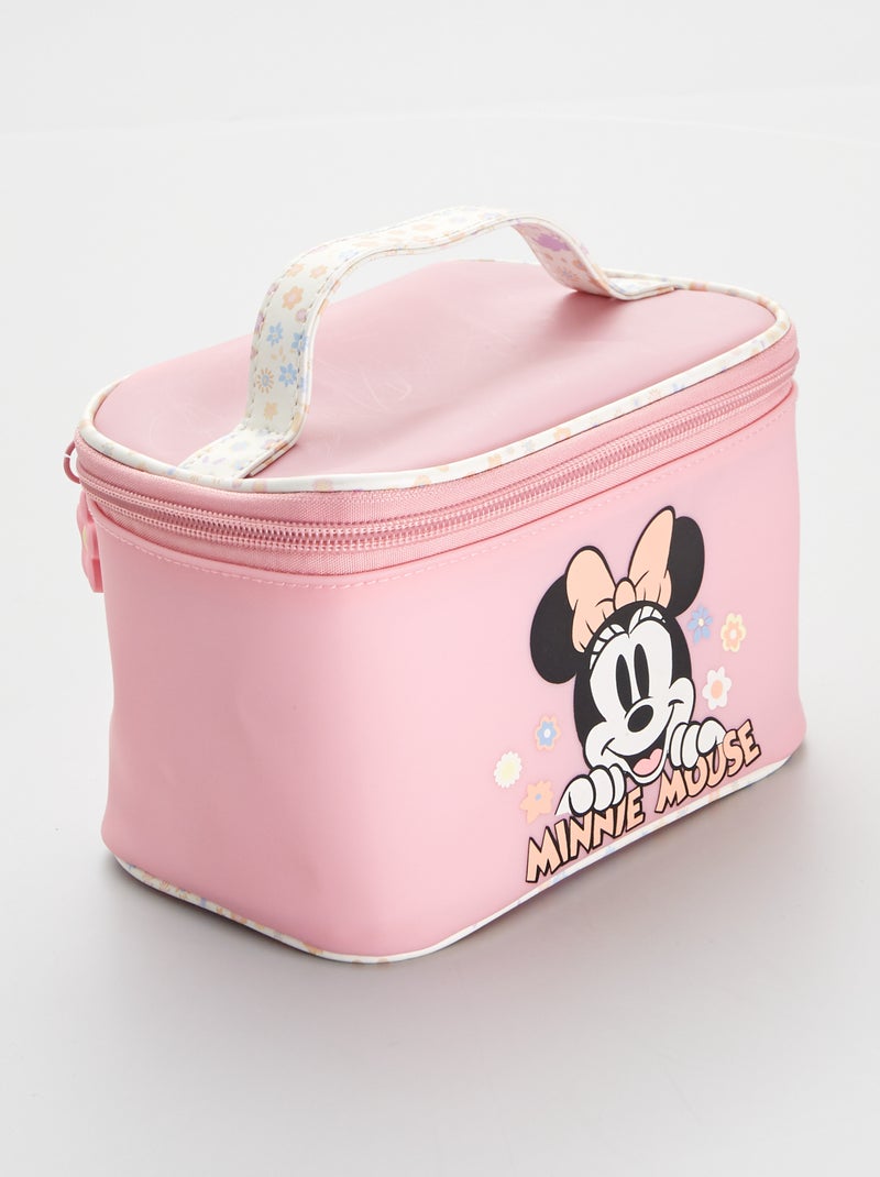 Beautycase met handgreep 'Minnie Mouse' meerkleurig - Kiabi