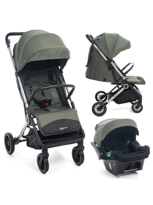 Bebelissimo - 2-in-1 duo-combinatiekinderwagen - autostoeltje 0+ lioni - Kiabi Bebelissimo - 2-in-1 duo-combinatiekinderwagen - autostoeltje 0+ lioni - Kiabi