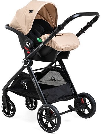Bebelissimo - 3-in-1 trio-combinatiebuggy - autostoeltje 0+ nicea – reiswieg