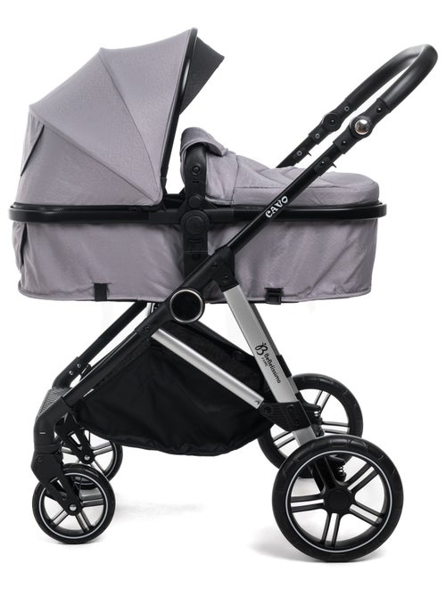 Bebelissimo - 3-in-1 trio-combinatiekinderwagen - autostoeltje - cavo - Kiabi Bebelissimo - 3-in-1 trio-combinatiekinderwagen - autostoeltje - cavo - Kiabi