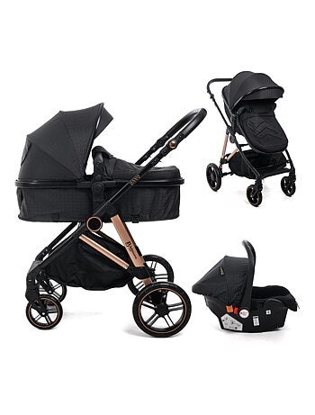 Bebelissimo - 3-in-1 trio-combinatiekinderwagen - autostoeltje - cavo