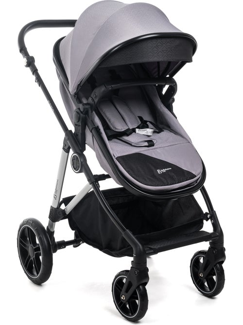Bebelissimo - 3-in-1 trio-combinatiekinderwagen - autostoeltje 0+ iris – isofix-basis - Kiabi Bebelissimo - 3-in-1 trio-combinatiekinderwagen - autostoeltje 0+ iris – isofix-basis - Kiabi