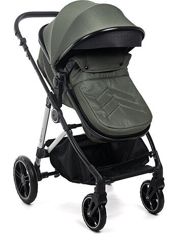 Bebelissimo - 3-in-1 trio-combinatiekinderwagen - autostoeltje 0+ iris – isofix-basis