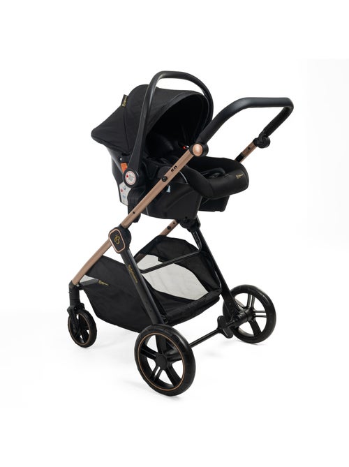 Bebelissimo - 3-in-1 trio-combinatiekinderwagen – autostoeltje 0+ iris – isofix-basis - Kiabi Bebelissimo - 3-in-1 trio-combinatiekinderwagen – autostoeltje 0+ iris – isofix-basis - Kiabi