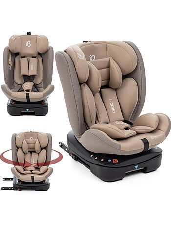 Bebelissimo - autostoeltje met isofix - 360° draaibaar - 40-150 cm - 0-36 kg i-como