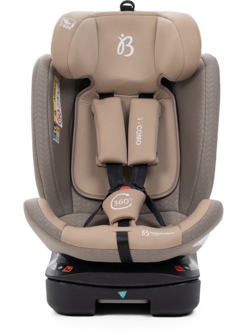 Bebelissimo - autostoeltje met isofix - 360° draaibaar - 40-150 cm - 0-36 kg i-como - Kiabi