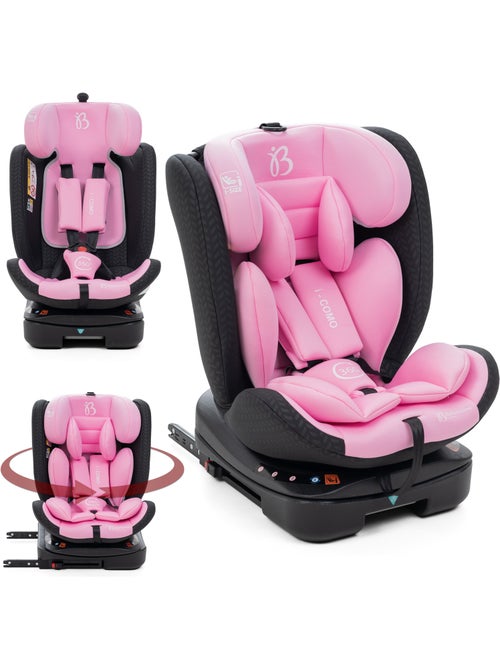 Bebelissimo - autostoeltje met isofix - 360° draaibaar - 40-150 cm - 0-36 kg i-como - Kiabi