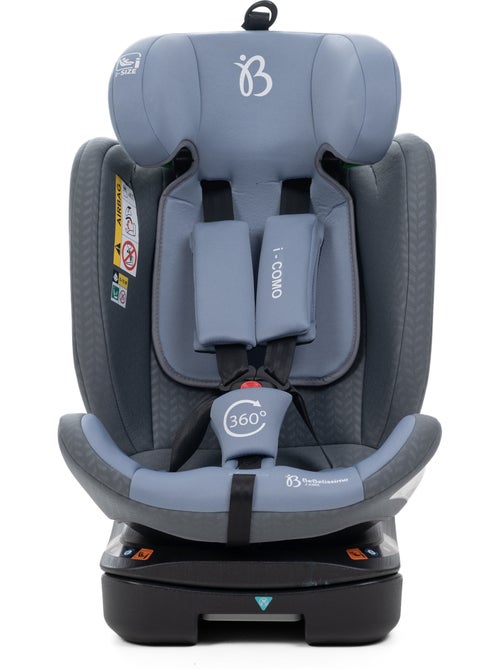Bebelissimo - autostoeltje met isofix-bevestiging - 360° draaibaar - 40-150 cm - 0-36 kg i-como - Kiabi