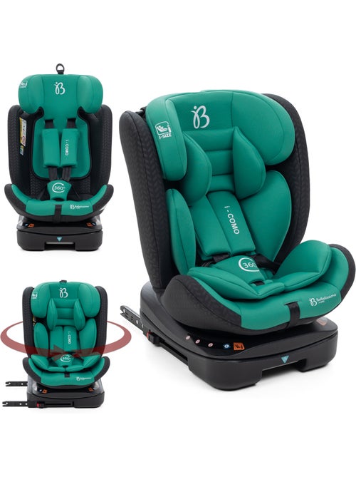 Bebelissimo - autostoeltje met isofix-bevestiging - 360° draaibaar - 40-150 cm - 0-36 kg i-como - Kiabi