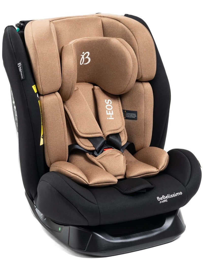 Bebelissimo - i-size autostoeltje - groep 0+/1/2/3 - (0-36 kg) - verstelbaar - 40 - 150 cm - i-eos Beige - Kiabi