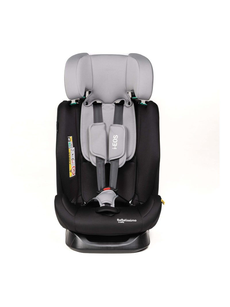 Bebelissimo - i-size autostoeltje - groep 0+/1/2/3 - (0-36 kg) - verstelbaar - 40 - 150 cm - i-eos Grijs - Kiabi