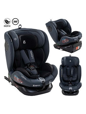 Bebelissimo - isofix-autostoeltje - 360° draaibaar - 40-150 cm - 0-36 kg - i-evol