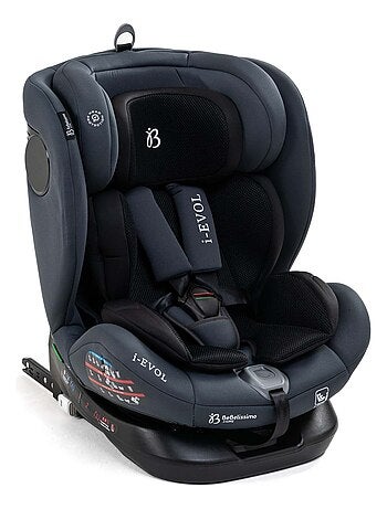 Bebelissimo - isofix-autostoeltje - 360° draaibaar - 40-150 cm - 0-36 kg - i-evol