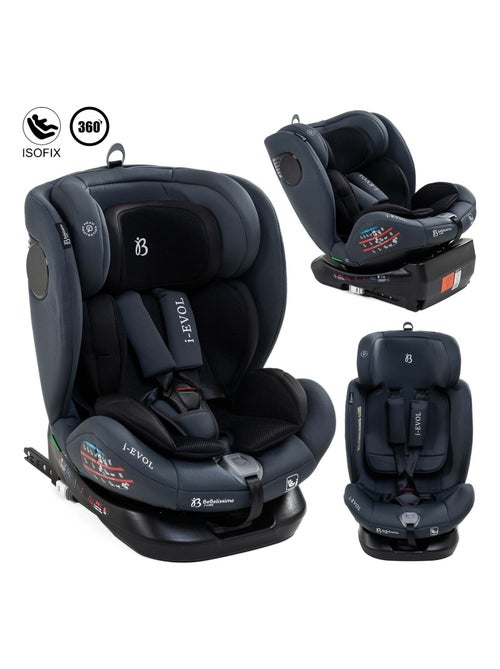 Bebelissimo - isofix-autostoeltje - 360° draaibaar - 40-150 cm - 0-36 kg - i-evol - Kiabi
