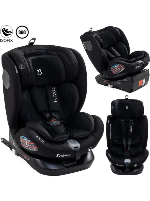 Bebelissimo - isofix-autostoeltje - 360° draaibaar - 40-150 cm -  0-36 kg - i-evol - Kiabi