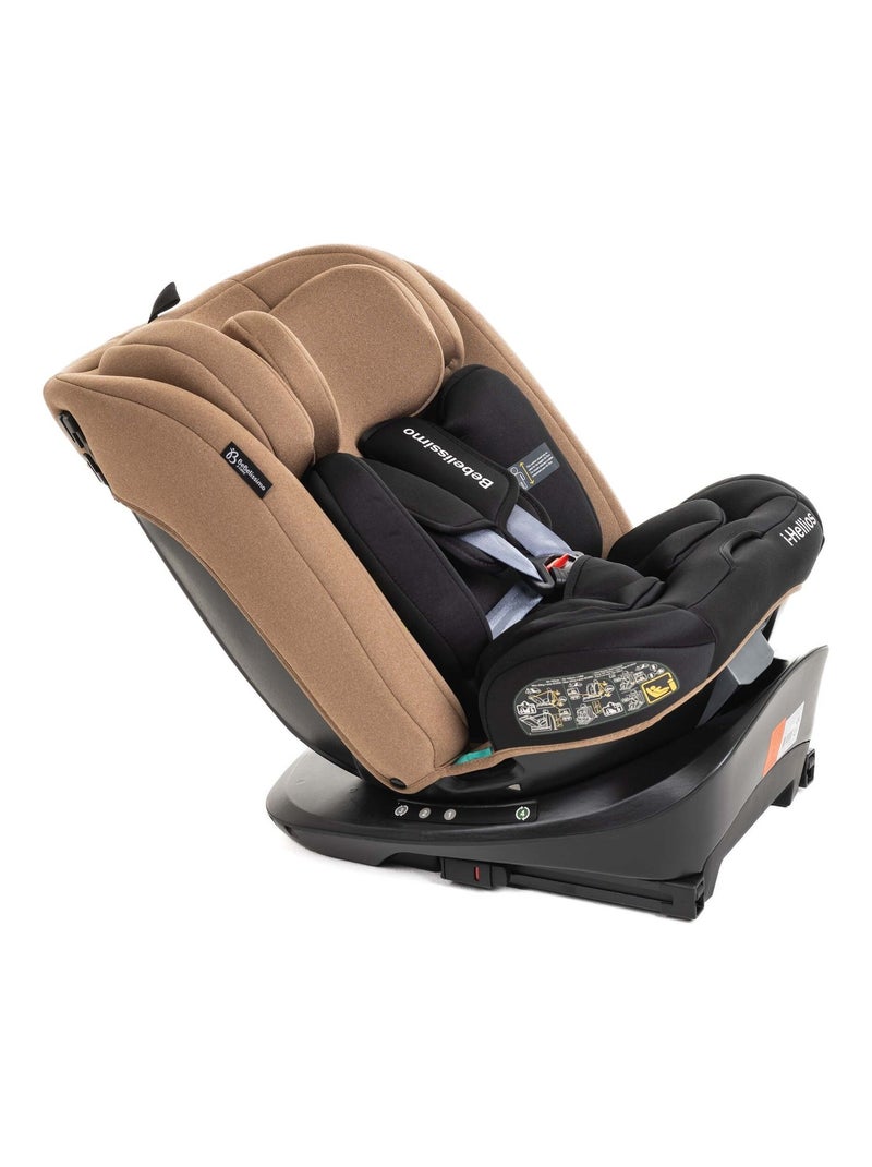 Bebelissimo  - isofix-autostoeltje - 360° draaibaar - groep 0+/1/2/3 - (0-36 kg) - hellios Beige - Kiabi