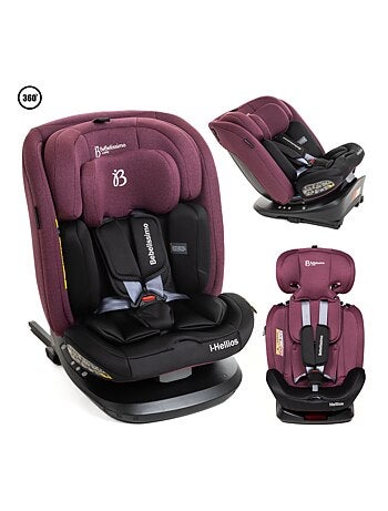Bebelissimo - isofix-autostoeltje - 360° draaibaar - groep 0+/1/2/3 - (0-36 kg) - hellios