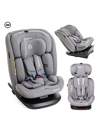 Bebelissimo - isofix-autostoeltje - 360° draaibaar - groep 0+/1/2/3 - (0-36 kg) - hellios