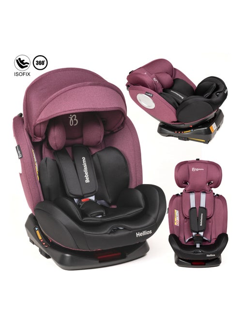 Bebelissimo - isofix-autostoeltje - 360° draaibaar - groep 0+/1/2/3 - (0-36 kg) - hellios plus - Kiabi