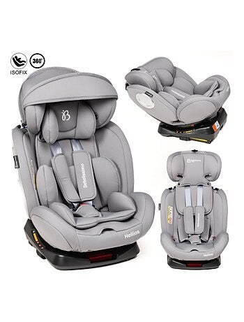 Bebelissimo - isofix-autostoeltje - 360° draaibaar - groep 0+/1/2/3 - (0-36 kg) - hellios plus