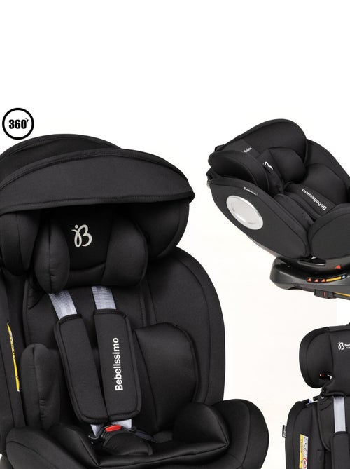 Bebelissimo - isofix-autostoeltje - 360° draaibaar - groep 0+/1/2/3 - (0-36 kg) - hellios plus - Kiabi