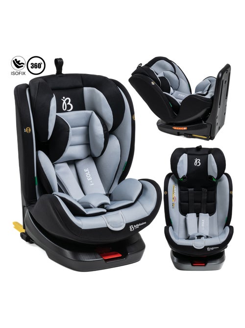 Bebelissimo - isofix-autostoeltje - 360° draaibaar - groep 0+/1/2/3 - (0-36 kg) - i-eole - Kiabi