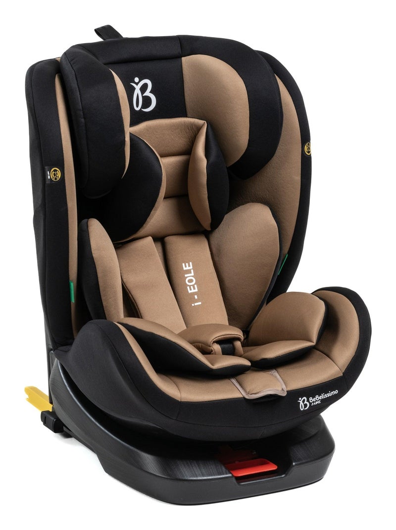 Bebelissimo - isofix-autostoeltje - 360° draaibaar - groep 0+/1/2/3 - (0-36 kg) - i-eole Beige - Kiabi