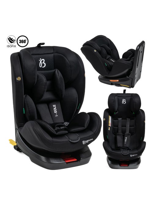 Bebelissimo - isofix-autostoeltje - 360° draaibaar - groep 0+/1/2/3 - (0-36 kg) - i-eole - Kiabi